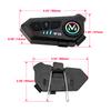 Motorcycle Helmet Headset Bluetooth 5.3 Motorcycle Waterproof Earphone Wireless Hands-free Call Phone Kit Music Player Speaker