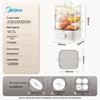 Midea 14.7L 4-Layer Multi-functional Electric Steamer & Hot Pot CN plug (adapter included)