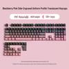 Contour PBT Translucent Side-Printed Mechanical Keyboard Keycaps with Magnetic Switch, Original Height, Two-Color Full Set (130/97)
