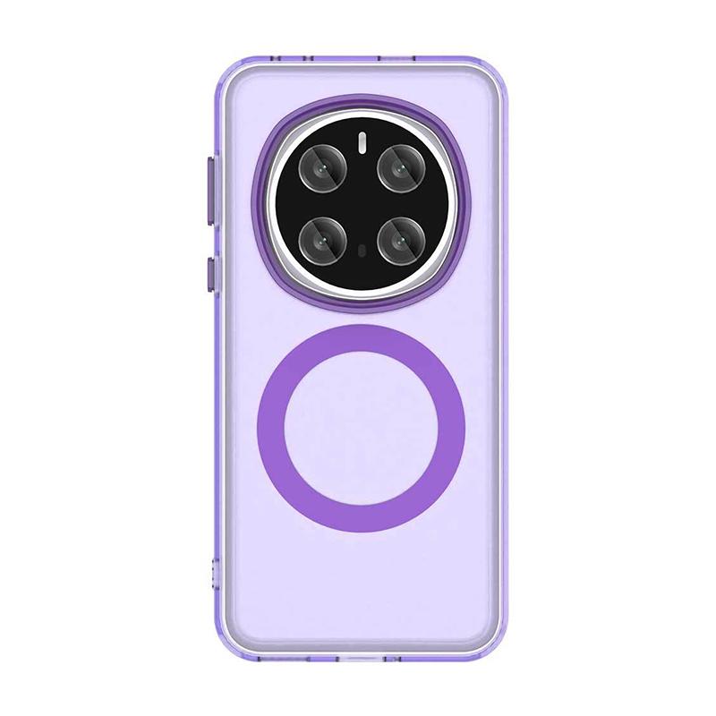 Translucent Magnetic Case For Honor Magic 7 Lite Luxury Candy Colorful Frosted Phone Cases For Honor Magic 7 Pro X9C Matte Cover