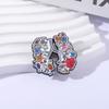 Floral Organ Lung Enamel Pins Biological Art Brooches Lapel Badges Flowers Anatomical Human Lungs Jewelry Gift for Friends