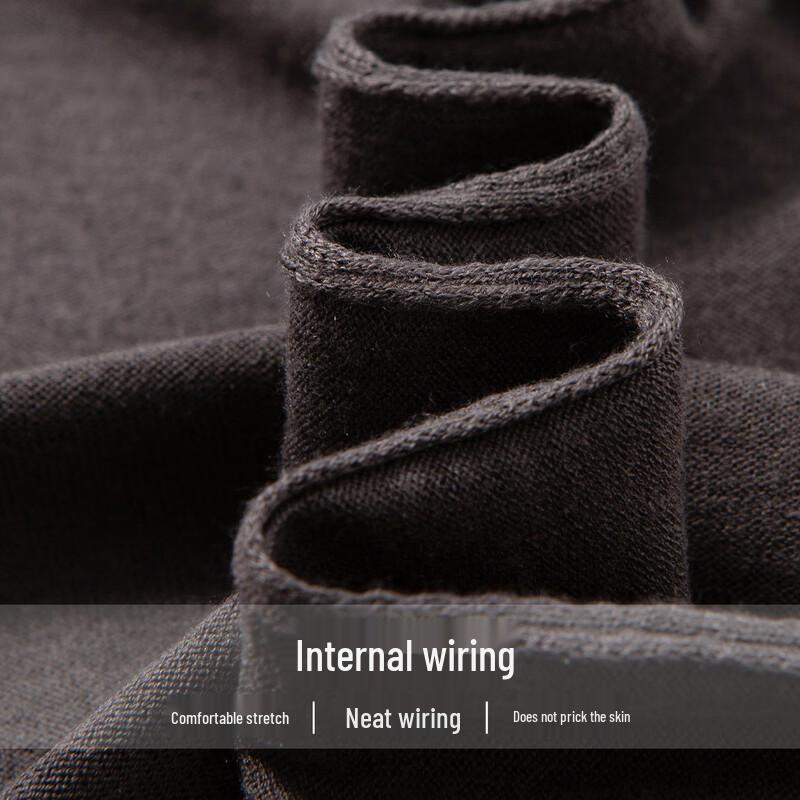 Hodo Men's Wool & Silk Blend Semi-High Collar Knit Sweater