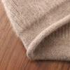 Casual Wool Women Knitted Hats Windproof Coldproof Knit Slouchy Beanie Ear Protection Comfy Stretch Winter Hat Keep Warm