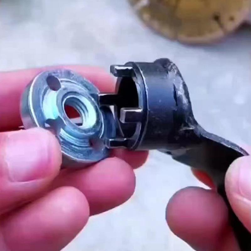 Angle Grinder Wrench Pin Key  Manual Nut Remover Repair Tools Accessories