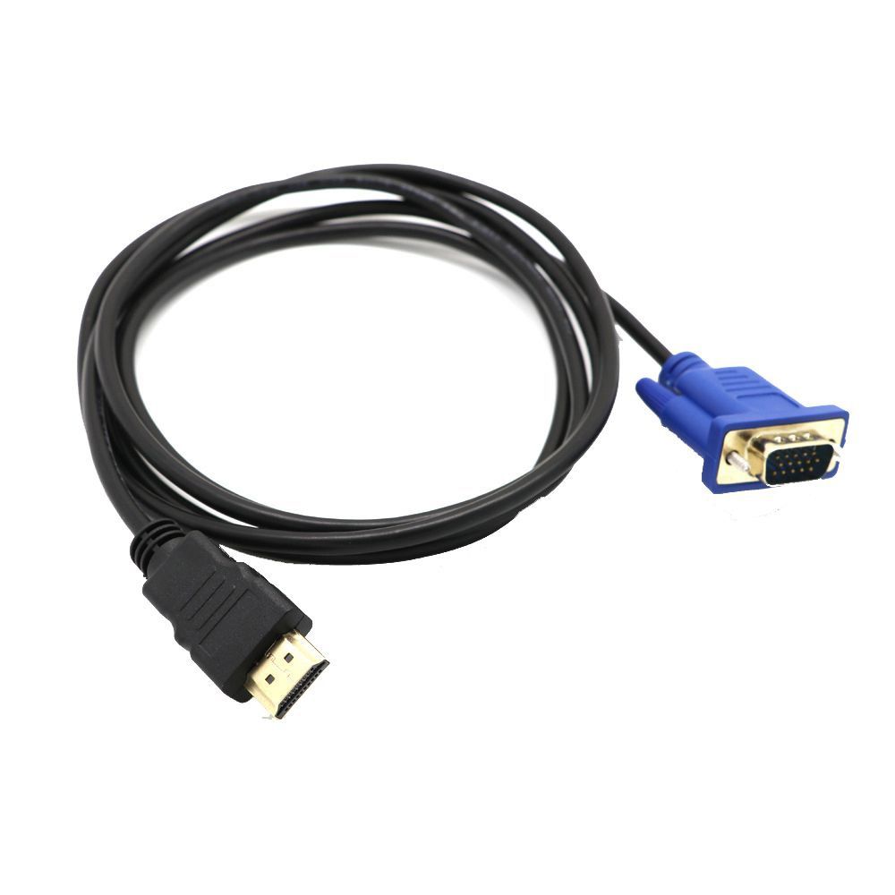 1.8M 6FT High Quality High Definition Professional Support 1080P HD To VGA Video Cable Converter