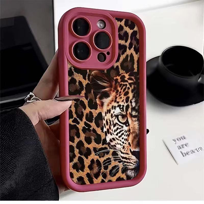iPhone 17 Series Leopard Print Case (Compatible with Pro Max and Earlier Models)