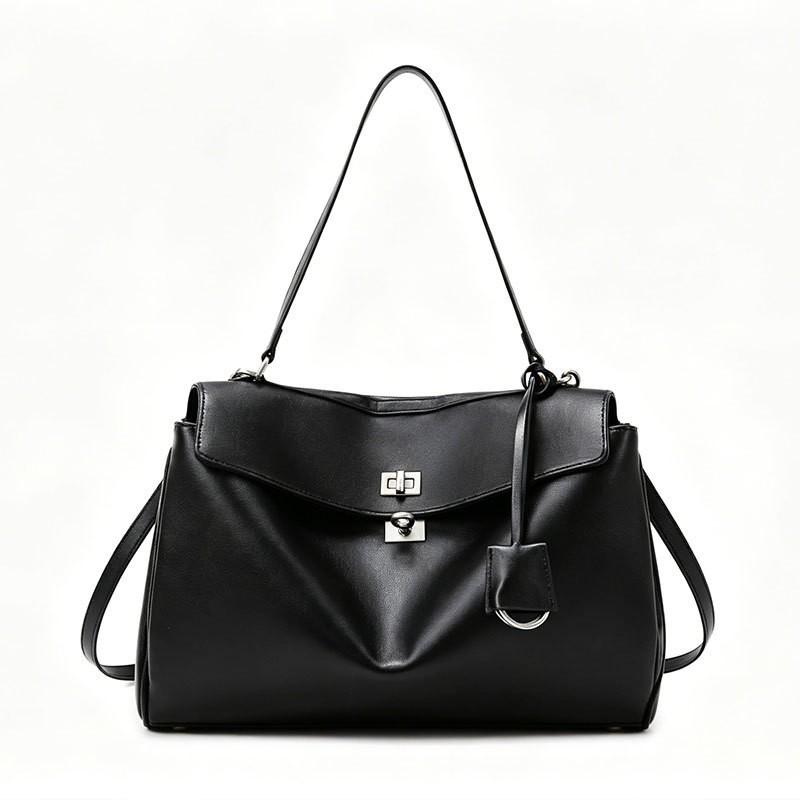 Īstas ādas atslēgu piekariņa crossbody soma