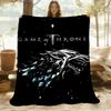 1PC Game of Thrones Outdoor Blanket Lightweight Flannel, Soft & Warm, All-Season Use for Sofa, Outdoor092