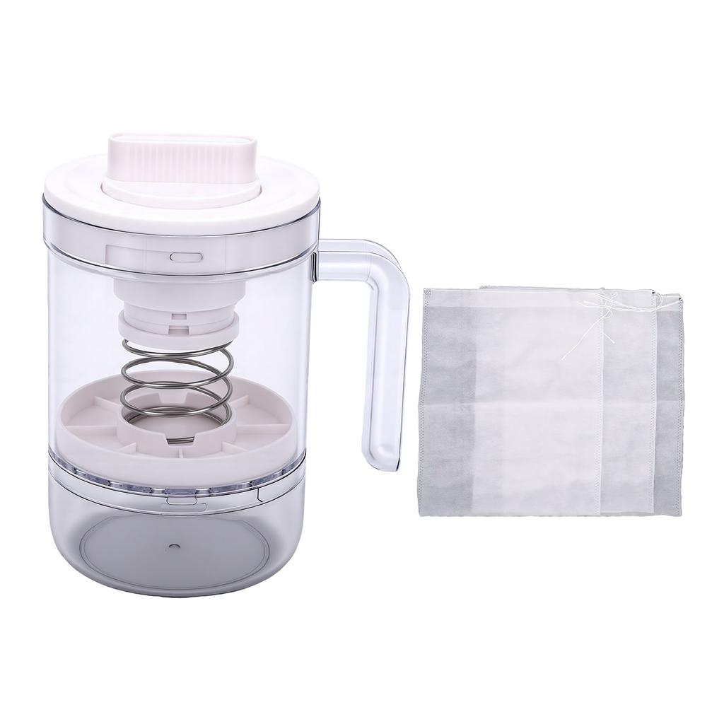 Greek Yogurt Strainer with Lid Food Grade Effectively Separates Whey Yogurt Strainer with Spring