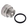 Thread Size Oil Drain Valve Adapter Silver A-211 27mm-2.0