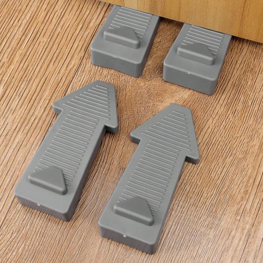 1 Stück Schwerlast-Türstopper Geeignet für Teppich & Boden - Rutschfester Stapelbarer Türkeil für Türspalte, Kunststoff-Türstopper