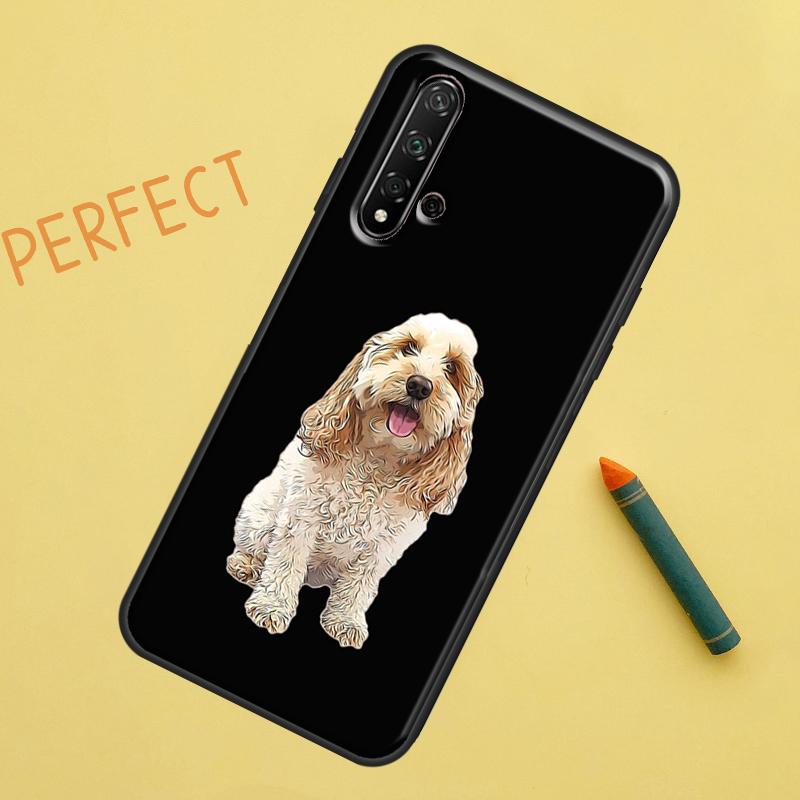 Cute Cockapoo Dog For Huawei Nova 5T 9 10 SE 7i 8i 11i 12i Y60 Y61 Y70 Y72 Y73 Y90 Y91 P20 P30 P40 Lite Case
