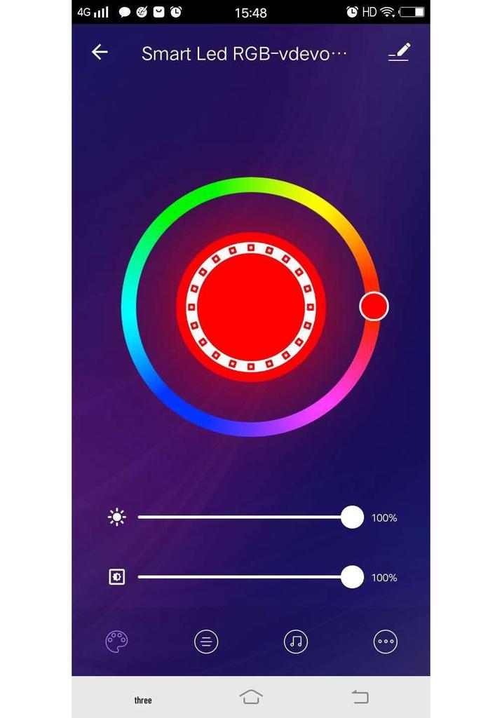24-Key Dual-Mode WiFi RGB Music LED Controller with TUYA Smart Voice Feature