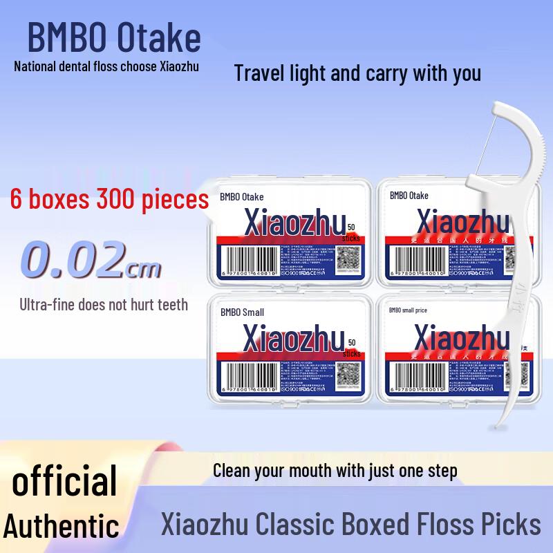 XiaoZhu Dental Floss Picks