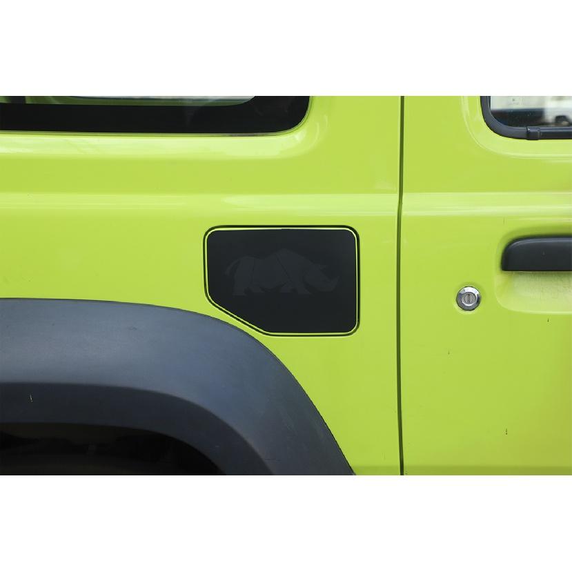 Naklejki na korek wlewu paliwa wlew paliwa zbiornik paliwa dekoracyjne osłony tapicerka dla Suzuki Jimny JB64 JB74 -2023 na zewnątrz samochodu
