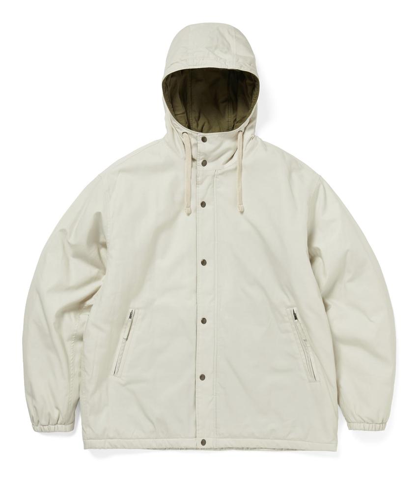 Thisisneverthat Hooded Puff Parka Stone