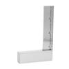 A84E-Machinist Square Tool 90-Degree Right Carpenter Measuring Tool Right Angle Ruler L-Type Square Ruler With Wide Base