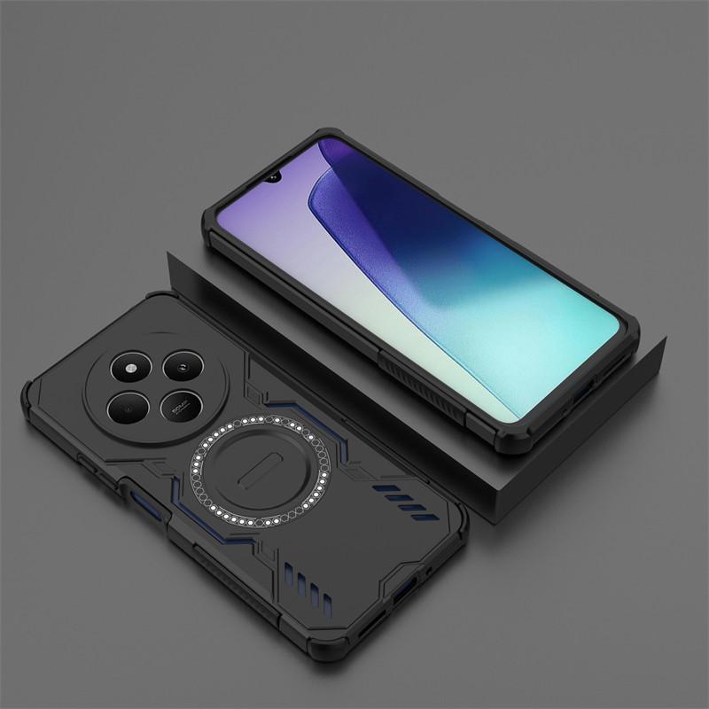 Heat Dissipation Magnetic For Xiaomi Redmi 14C Case Xiaomi Redmi 14C Cover Shockproof Magsafe Wireless Charge Cover Redmi 14C