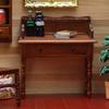 Exquisite 1/12 Miniature Study Desk For Doll House Decoration Fine Wood Furniture School Desk For Scene Room Display