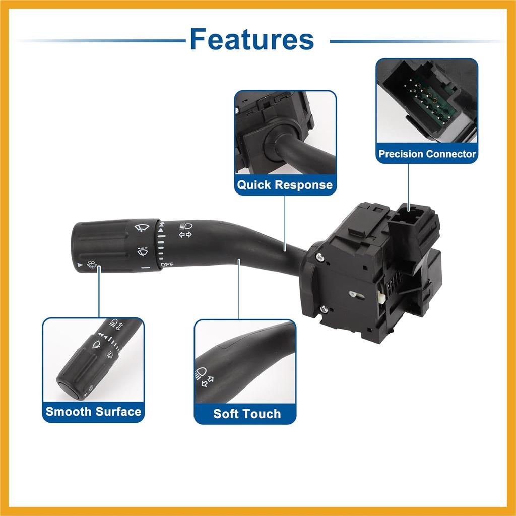 1 Pc Steering Column Turn Signal Switch Lever Multifunction Combination Switch No.AR3Z13K359AA for Ford for Mustang 2010-2014 Replacement