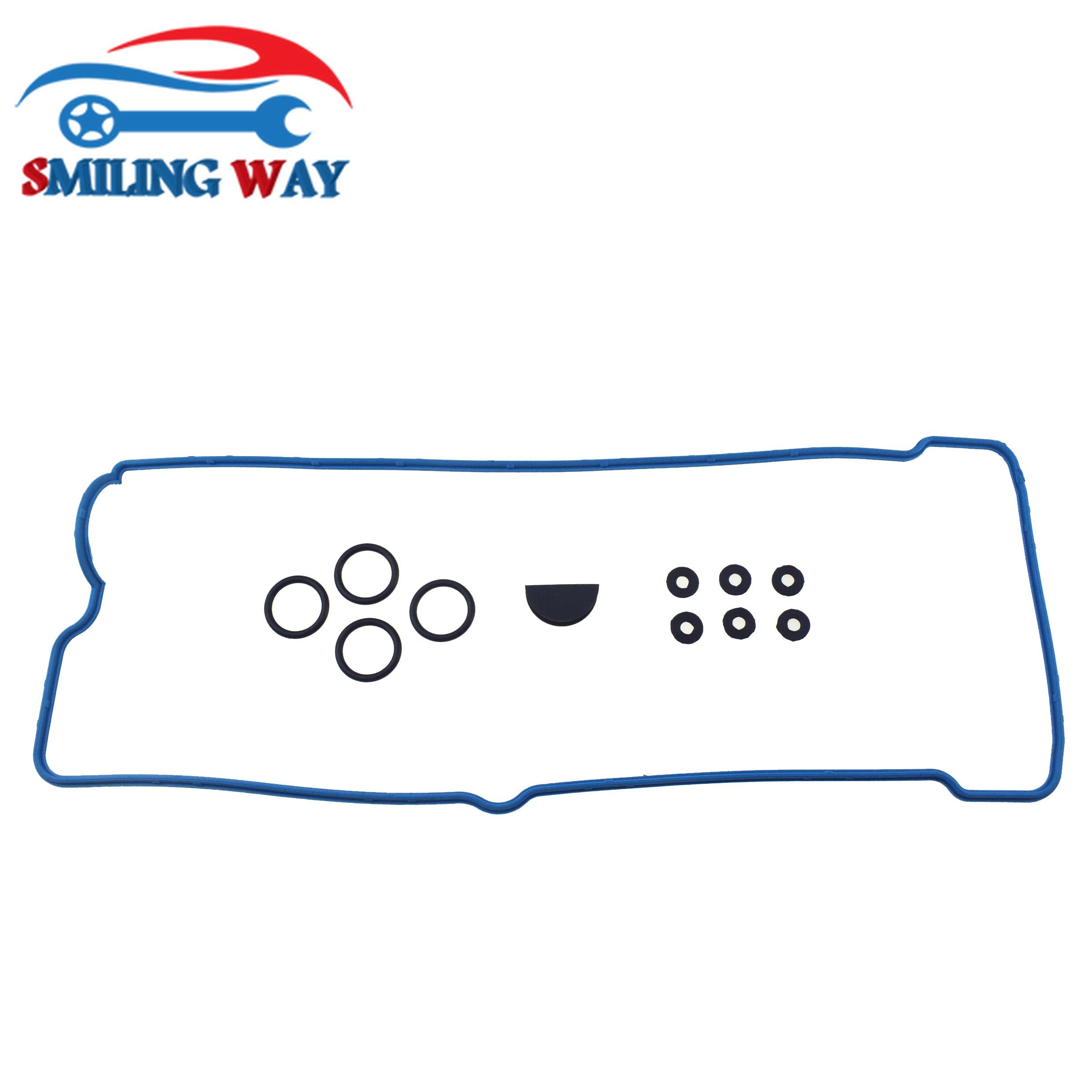 Car Engine Valve Cover Gasket & Grommet & Spark Plug Tube Seals For Chevrolet Tracker Suzuki Aerio Esteem Vitara 1.8L 2.0L 2.3L