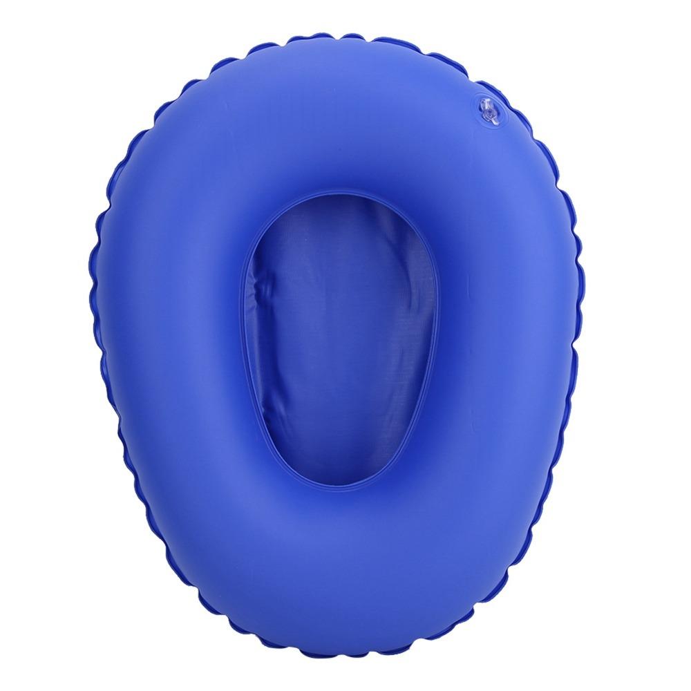 Portable Blue Inflatable Bedpan PU Lightweight Bedpan Easy To Clean Reusable Anti-bedsore Bedpan Home Nursing