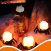 Halloween Decorations LED Candle Light Plastic Spider Pumpkin Lamp for Bar House Halloween Party Decor Horror Props Christmas