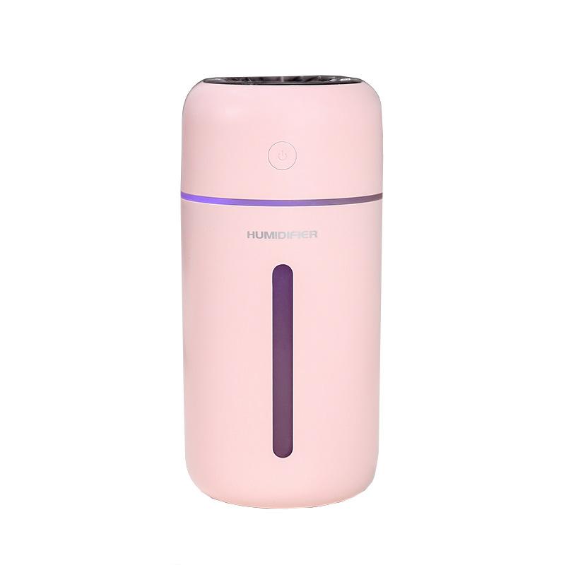 

Портативный мини-увлажнитель воздуха USB Aromatheraly Эфирное масло Диффузор 1200 мАч Перезаряжаемый ультразвуковой туман с цветной подсветкой розовый