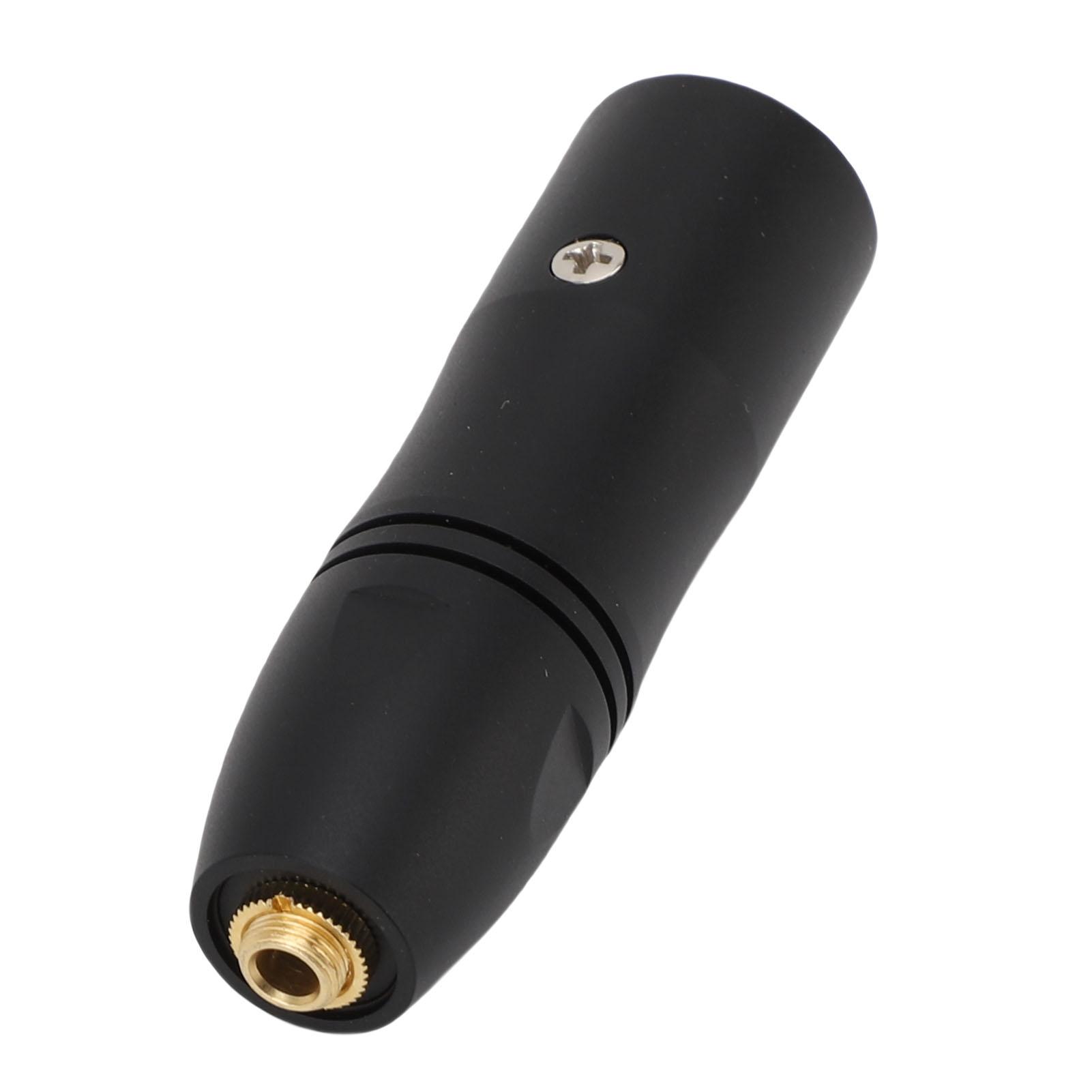 

3.5mm Female to 3 Male XLR Adapter Noise Reduction 12-48V to 3-5V Sound Adapter
