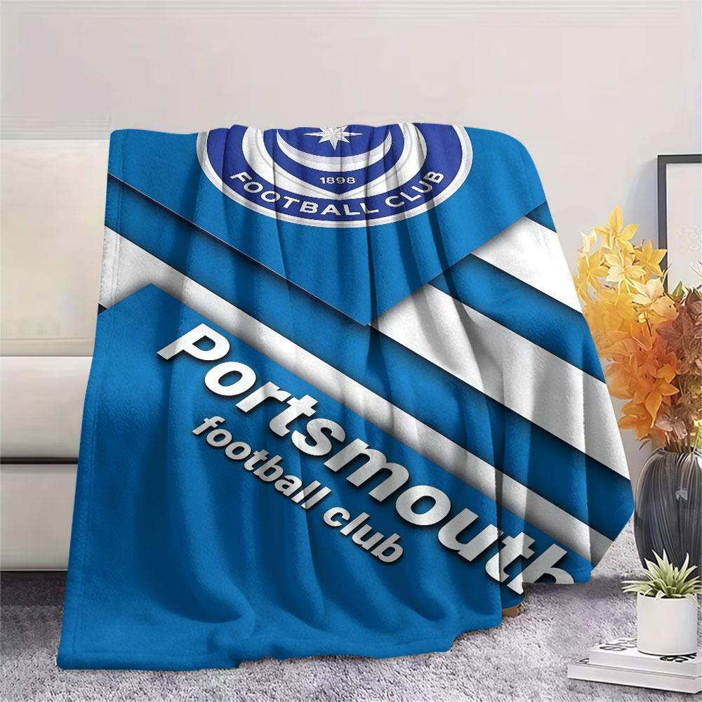 PFC Logo Blanket, High Quality Comfortable for All Seasons, Home Decor, Warmth and Comfort