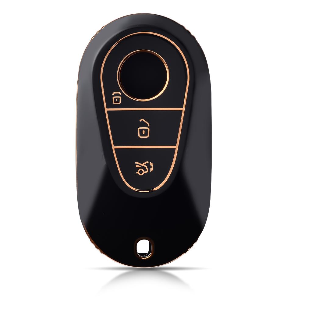 TPU Car Key Case Keychain For Mercedes Benz C /S Class W223 W206 S350L S400L S450L S500L 2022 2023 Eqe Suv Protector Accessories