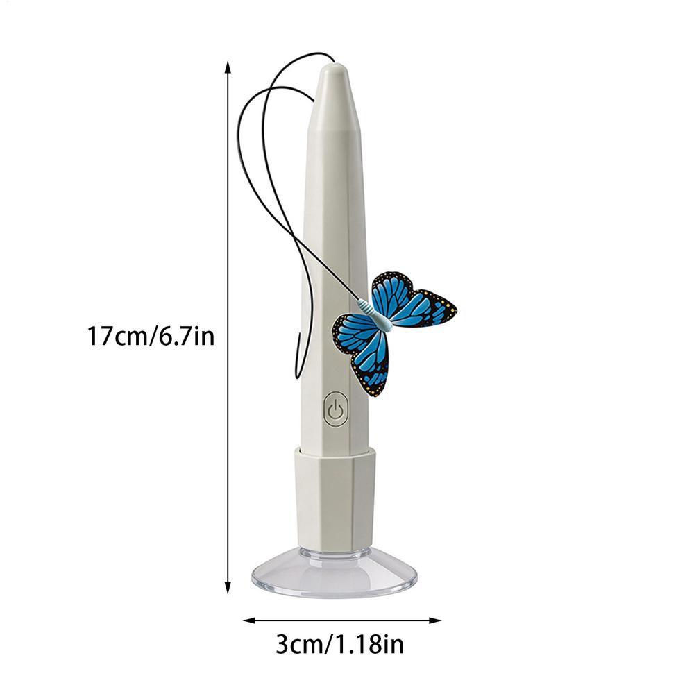 Interactive Cat Toy Interactive Rechargeable Suction Cup Smart Cat Enrichment Toys For Stimulating Entertaining Enrichment