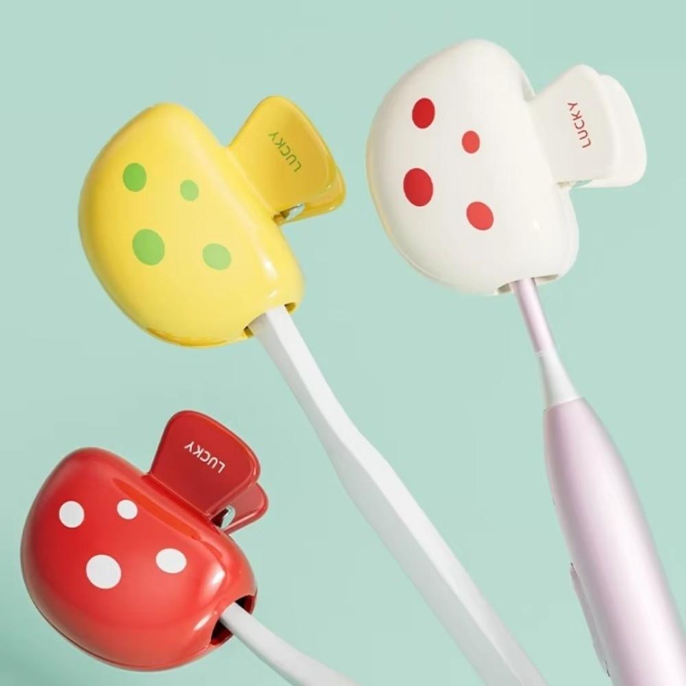4pcs Plastic Toothbrush Protective Cover Cartoon Dustproof Head Cover  Bathroom Accessories