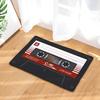 Vintage Cassette Tape Indoor Doormat Non Slip Door Floor Mats Carpet Rugs H77 Kitchen Mat Room Decoration Home Non-slip Pad Foot