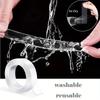 Nano Trace - Free Double - Sided Tape, High - Transparency Waterproof & Strong - Adhesive, Cuttable for Home/Office/Car