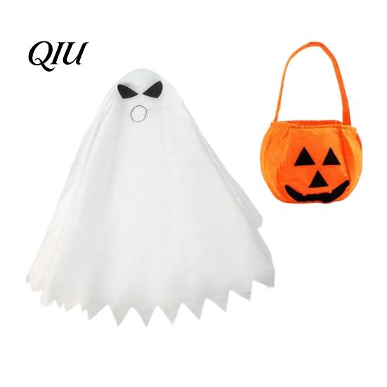 Cute Animal Costume Halloween Ghost Goose Outfit, Lawn Porch Clothes, Fall for Outdoor Patio Yard Decoration