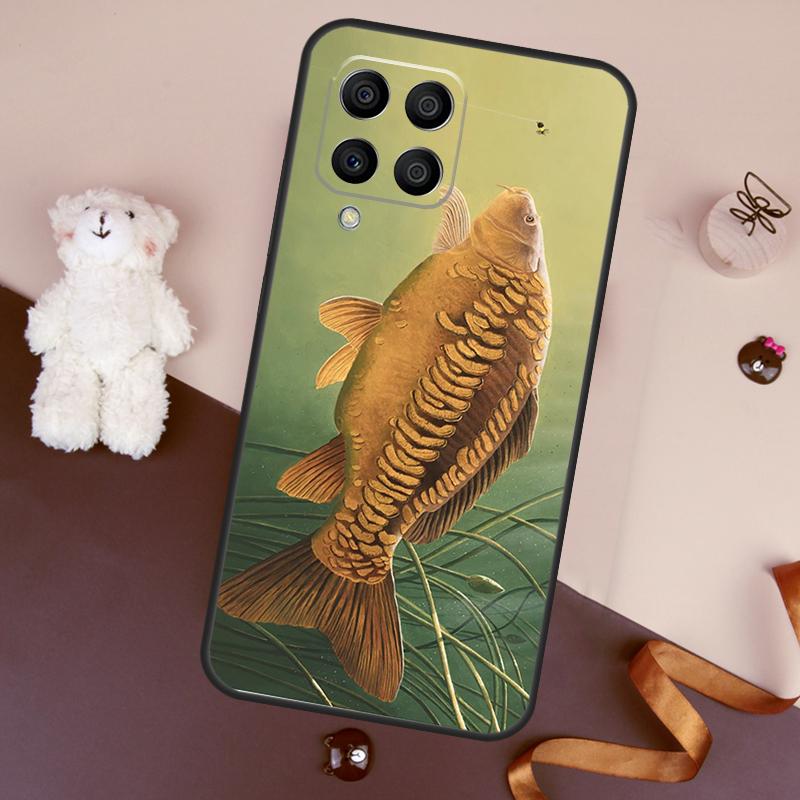Chub Carp Fish Case For Samsung Galaxy M32 M52 M14 M54 M13 M33 M53 M56 M36 M16 M31 M11 M12 M35 M55 M15 M06