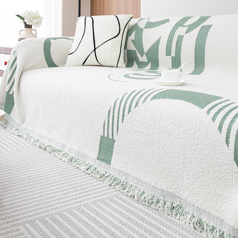 

Подушка для дивана Four Seasons Universal Non-Slip Подушки для сидений Simple Modern Living Room Кожаный чехол для дивана Чехол Ткань 180*130cm