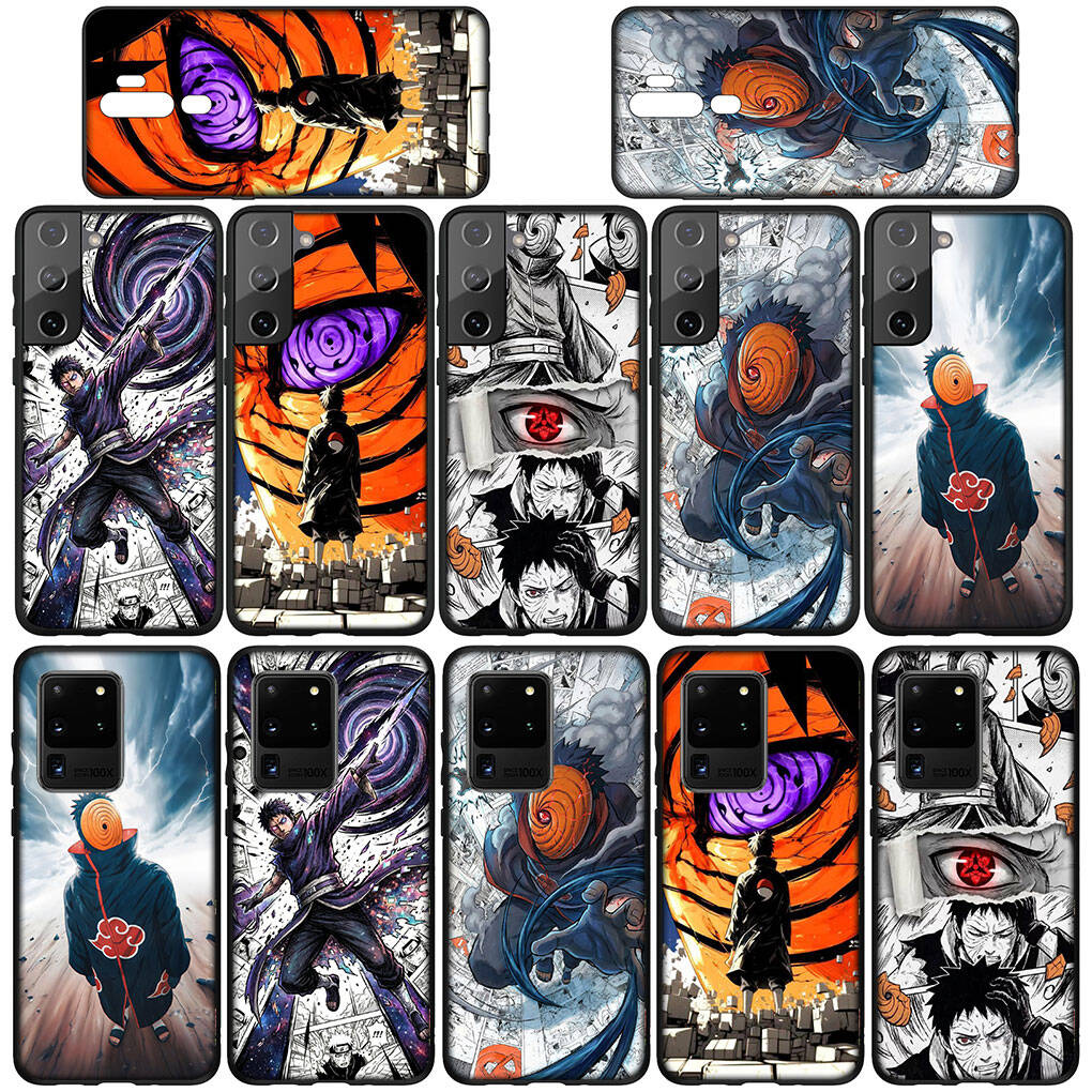 Phone Case for iPhone 17 15 16 Plus Redmi Note 14 12 11 13 Pro Max Huawei P30 P20 Lite OPPO A60 A40 A80 A38 A54 Tobi Uchiha Obito Anime Narutos Cover