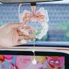 New Butterfly Dance Car Pendant Bow Knot Car Rearview Mirror Decoration Car Pendant Small Fresh Goddess