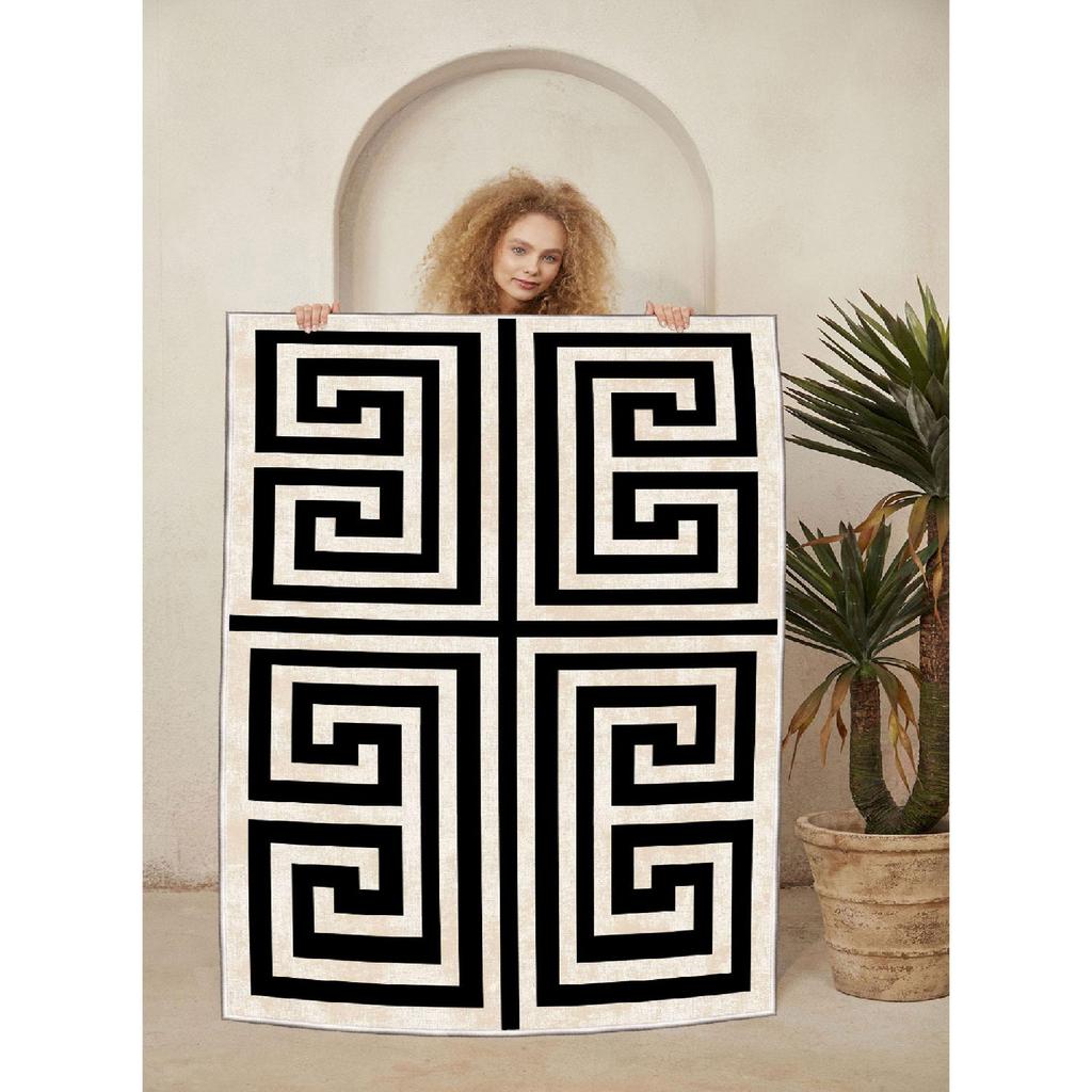 Dekorativní speciální design moderní podlahové koberce se vzorem protiskluzová základna omyvatelná