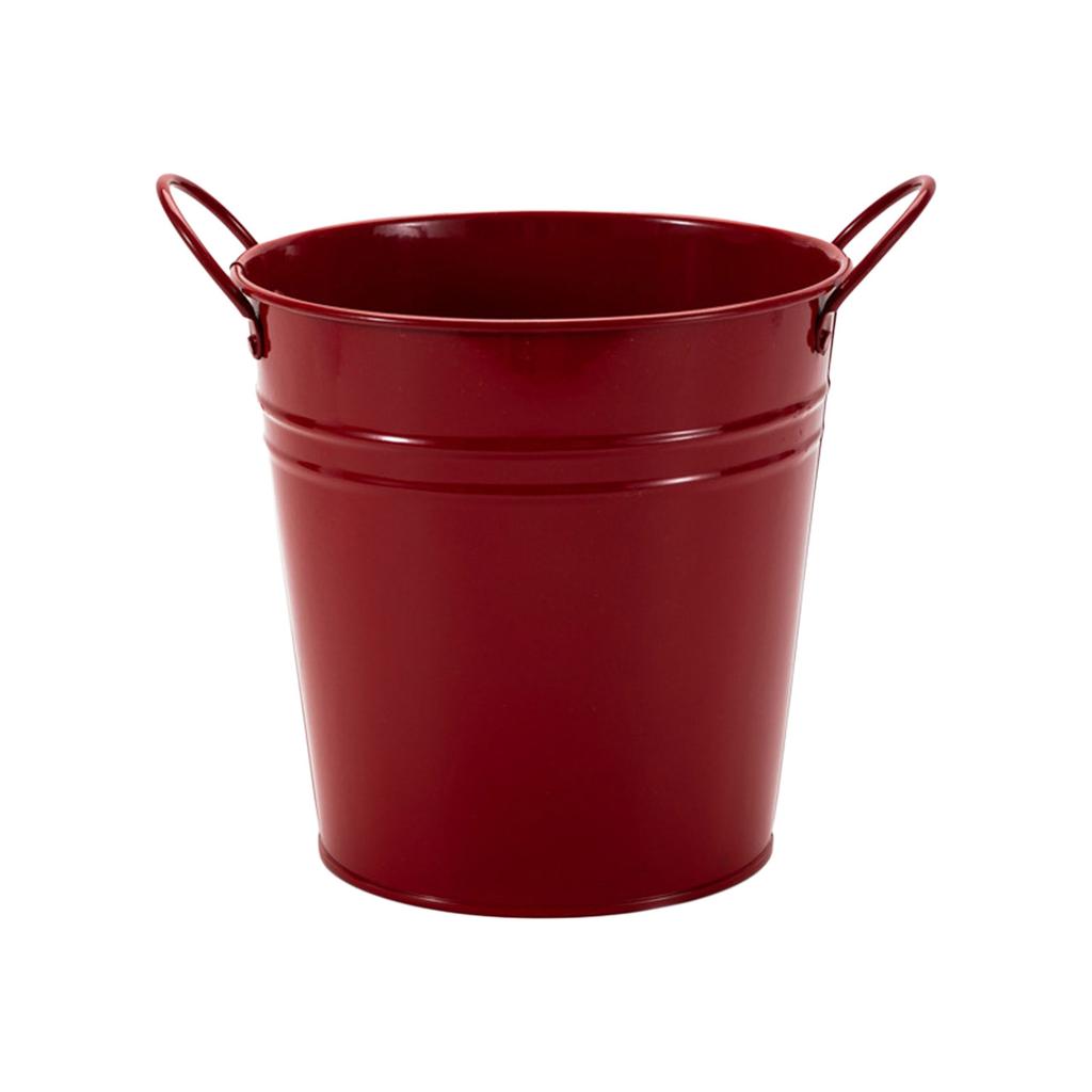 Flower Pots Planters Bucket Binaural Plant Basket Storage Container Fence Basket for Balconys Garden Home Indoor Outdoor