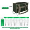 Large Thickened Wear-resistant Maintenance Tool Storage Bag Multifunctional Portable Tool Bag Large Capacity Bag Green 084-1