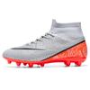 28-45 High Top Football Shoes Long Nails Children Adult Lawn Training Shoes Tf Broken Nails Football Shoes