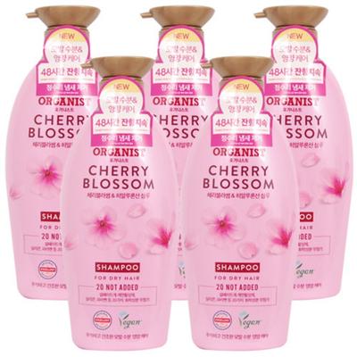 Organist Cherry Blossom Hyaluronic Acid Shampoo 500ml, 5 Pcs.
