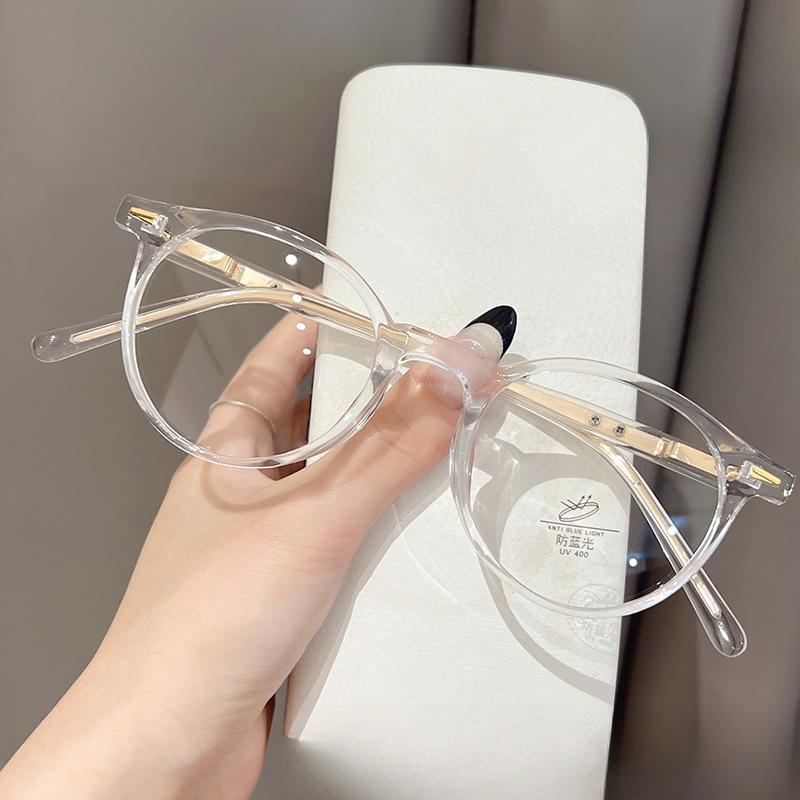 

TR90 Холодный чай Пигмент Yan Advanced Anti-blue Glasses Ms. Интернет-знаменитости могут быть оснащены оправами для очков от близорукости. Anti-blue lens