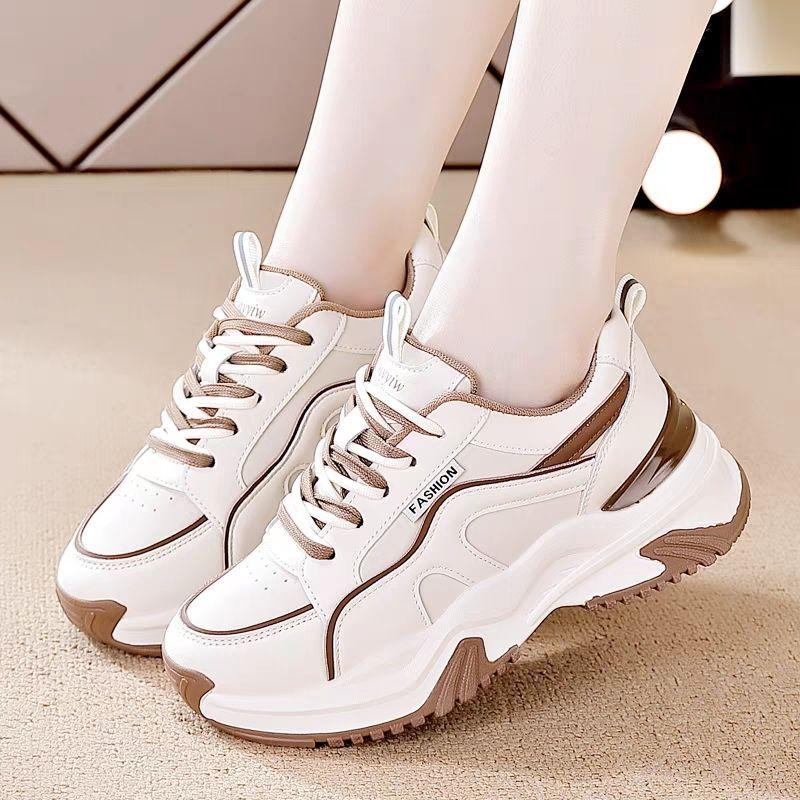 Popular Dad Shoes Women's Spring and Autumn 2025 New Versatile Fashion Summer Mesh Platform Sports Casual Women's Shoes