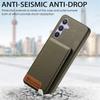 For Samsung Galaxy S25 Case RFID Blocking Card Holder Litchi Texture Leather Back Cover