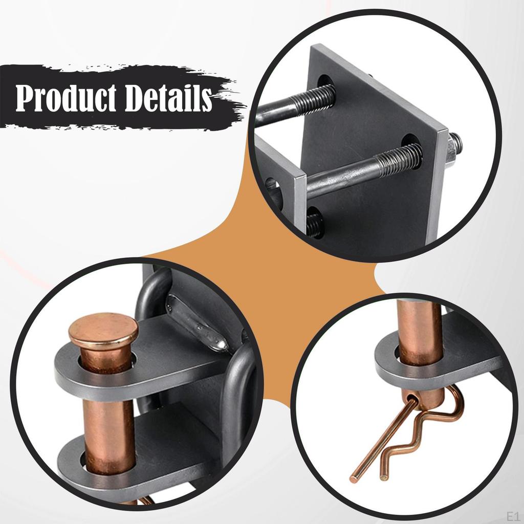 Hak holowniczy do przyczepy Holowanie Łatwy w użyciu Wszechstronny Konserwacja Mocna Część zamienna Przenośny