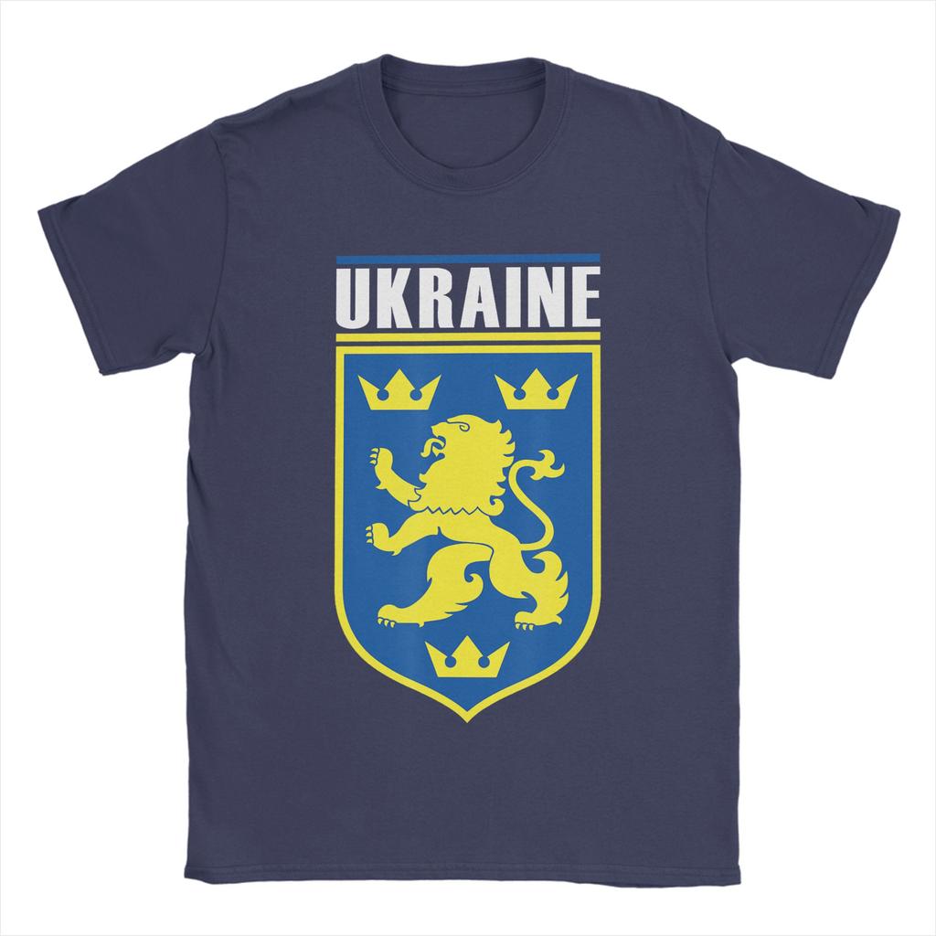 Ukraine Ukrainians Ukrainian Kiev Trysub Flag Unisex T Shirt Fashion Tee Shirt Short Sleeve O Neck TShirts Cotton Plus Size Tops